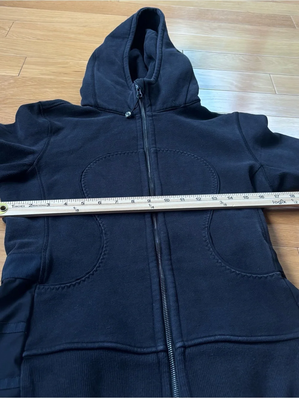 Lululemon limited edition Scuba Hoodie Ruffled Up Peplum Hiver Size 6 Rare 2013